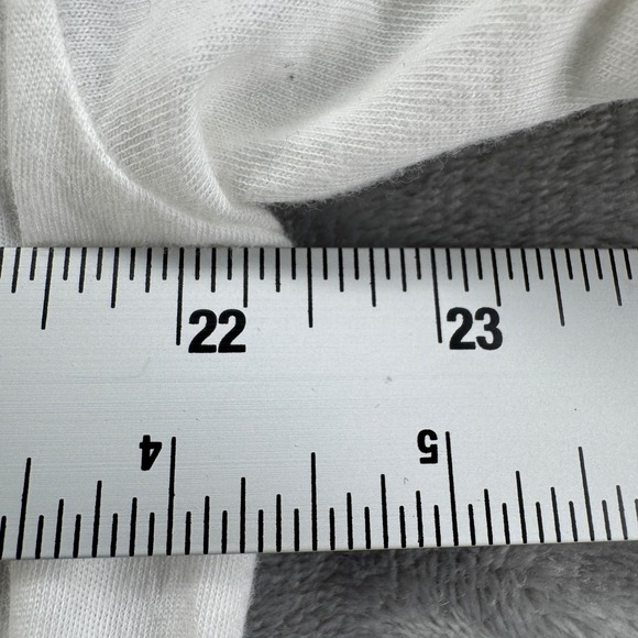 Victoria's Secret PINK White Rainbow Embroidered Short Sleeve T-Shirt Large - Picture 6 of 8